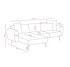 Ugaona sofa Lijeva strana - krema Ugaona sofa Lijeva strana - krema