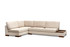 Ugaona sofa Tulipan kut lijevi sa pufom - bež