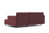 Ugaona sofa-krevet Aydam desno - Claret Red Ugaona sofa-krevet Aydam desno - Claret Red