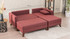 Ugaona sofa-krevet Bella Kutna Sofa Desna 2 - Claret Red Ugaona sofa-krevet Bella Kutna Sofa Desna 2 - Claret Red