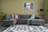 Ugaona sofa-krevet Efsun - Antracit Ugaona sofa-krevet Efsun - Antracit