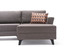 Ugaona sofa-krevet Eris - Smeđa Ugaona sofa-krevet Eris - Smeđa