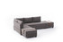 Ugaona sofa-krevet Kutna garnitura Fly lijevo - braon Ugaona sofa-krevet Kutna garnitura Fly lijevo - braon