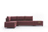 Ugaona sofa-krevet Fly Kutna Sofa Lijeva - Claret Red Ugaona sofa-krevet Fly Kutna Sofa Lijeva - Claret Red