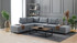 Ugaona sofa-krevet Fly kutna garnitura na razvlačenje Lijevo - Siva Ugaona sofa-krevet Fly kutna garnitura na razvlačenje Lijevo - Siva