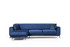 Ugaona sofa-krevet Slika ugao lijevi ( Chl-3R ) - tamnoplava