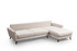 Ugaona sofa-krevet Majorka ugao veliki desni (L3 - Chl) - bež