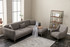 Ugaona sofa-krevet Simena Desna - Siva Ugaona sofa-krevet Simena Desna - Siva