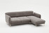 Ugaona sofa-krevet Simena Desna - Siva Ugaona sofa-krevet Simena Desna - Siva
