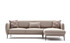 Ugaona sofa-krevet Venus R - krema