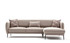 Ugaona sofa-krevet Venus R - krema