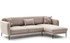 Ugaona sofa-krevet Venus R - krema