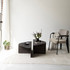 Hanah Home Stol za kafu-kavu Altopiano - antracit 