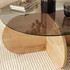 Hanah Home Stol za kafu-kavu Bubble - hrast safir, dim 
