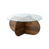 Hanah Home Stol za kafu-kavu Bubble 2 - Orah 