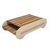 Hanah Home Stol za kafu-kavu Cool - orah, krem  Hanah Home Stol za kafu-kavu Cool - orah, krem