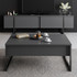 Stol za kafu-kavu Luxe - antracit, crna