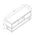 Hanah Home TV stalak Belinda 140 