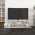 Hanah Home TV stalak Canaz - Bijeli, Crni 