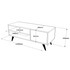 Hanah Home TV stalak CD1 - A 