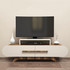 Hanah Home TV stalak Ruža - orah, krem 