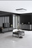 Komoda Luxe - antracit, crna