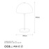 Stolna lampa Varzan - 10857