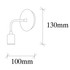 Zidna lampa Dartini - MR - 735