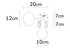 Zidna lampa Demre - N-1206