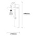 Zidna lampa Erebos - 118-A