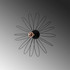 Zidna lampa Hemdem - 707-A CRNI