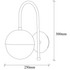 Zidna lampa Karsor - 3303