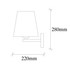 Zidna lampa Profil - 4662