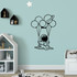 Dekorativni metalni zidni pribor Astronaut 1