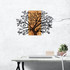 Ukrasni drveni zidni pribor Kavak