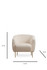 Wing Chair Eses krema - krilo Wing Chair Eses krema - krilo
