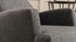 Wing Chair Kana Bergere - tamno siva