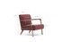 Wing Chair Kemer - Claret Red