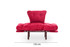 Wing Chair Nitta Singl - Maroon