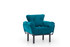 Wing Chair Nitta Single - Petrol Green