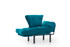 Wing Chair Nitta Single - Petrol Green