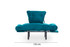 Wing Chair Nitta Single - Petrol Green