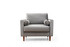 Wing Chair Obod - svijetlo siva