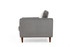 Wing Chair Obod - svijetlo siva
