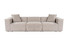 Sofa s 3 sjedala Lora 3 sjedala - Mocha a.g