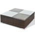 Vrtni Sofa Set 32 Kom Poli Ratan Smeđi