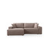 Kutna sofa-krevet Pırlo Lijevi kut - smeđa a.g