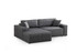 Kutna sofa-krevet Pırlo kut lijevo - tamno siva a.g Kutna sofa-krevet Pırlo kut lijevo - tamno siva a.g