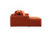 Kutna sofa-krevet Pırlo Lijevi kut - narančasta a.g