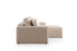 Kutna sofa-krevet Pırlo kut desno - Ecru a.g